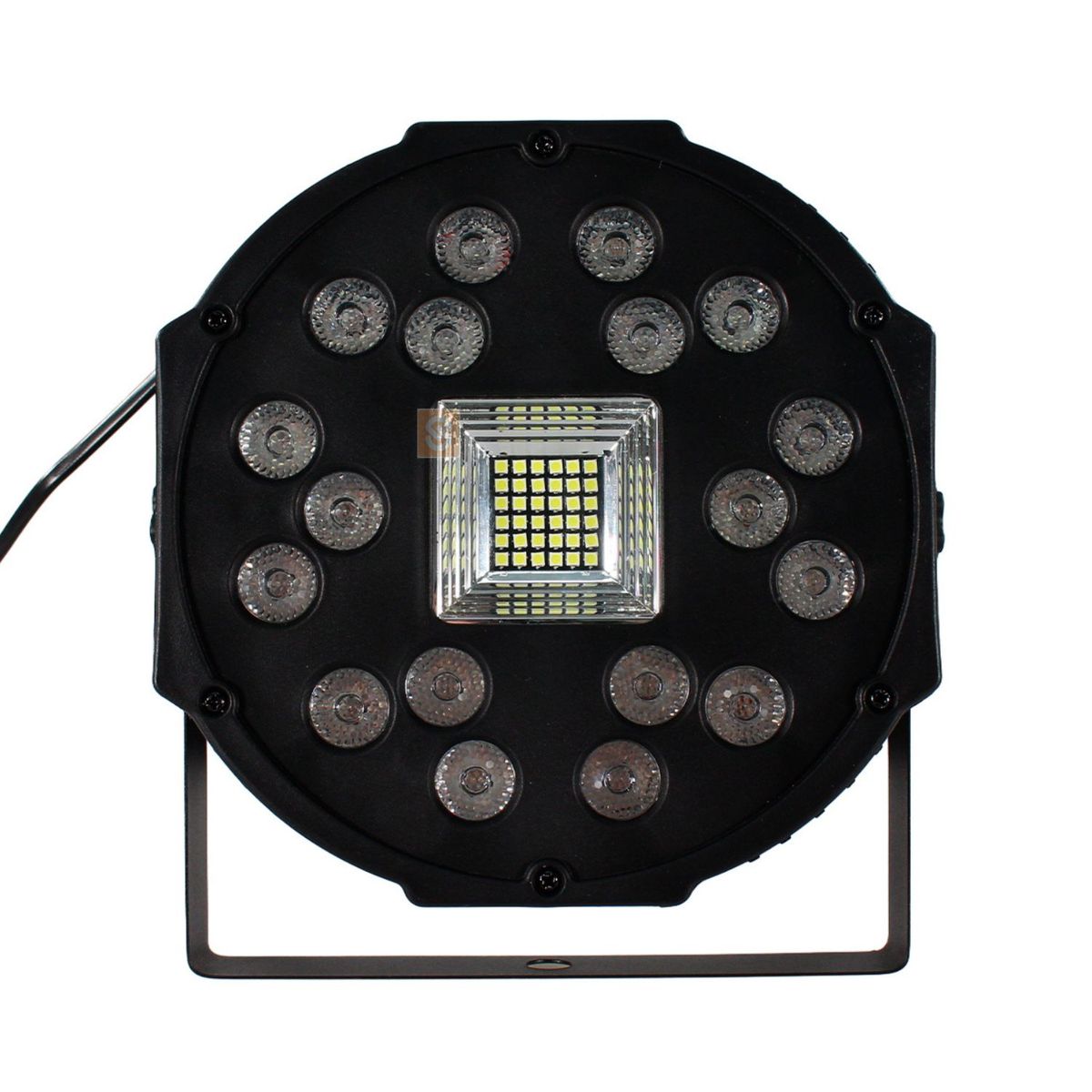 TECNOLAB - Foco PAR 18 LED RGB 60W DMX con Efecto Strobe - SC