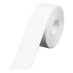 GENERICO - Cinta Selladora Impermeable Baño Ducha Blanca Autoadhesiva