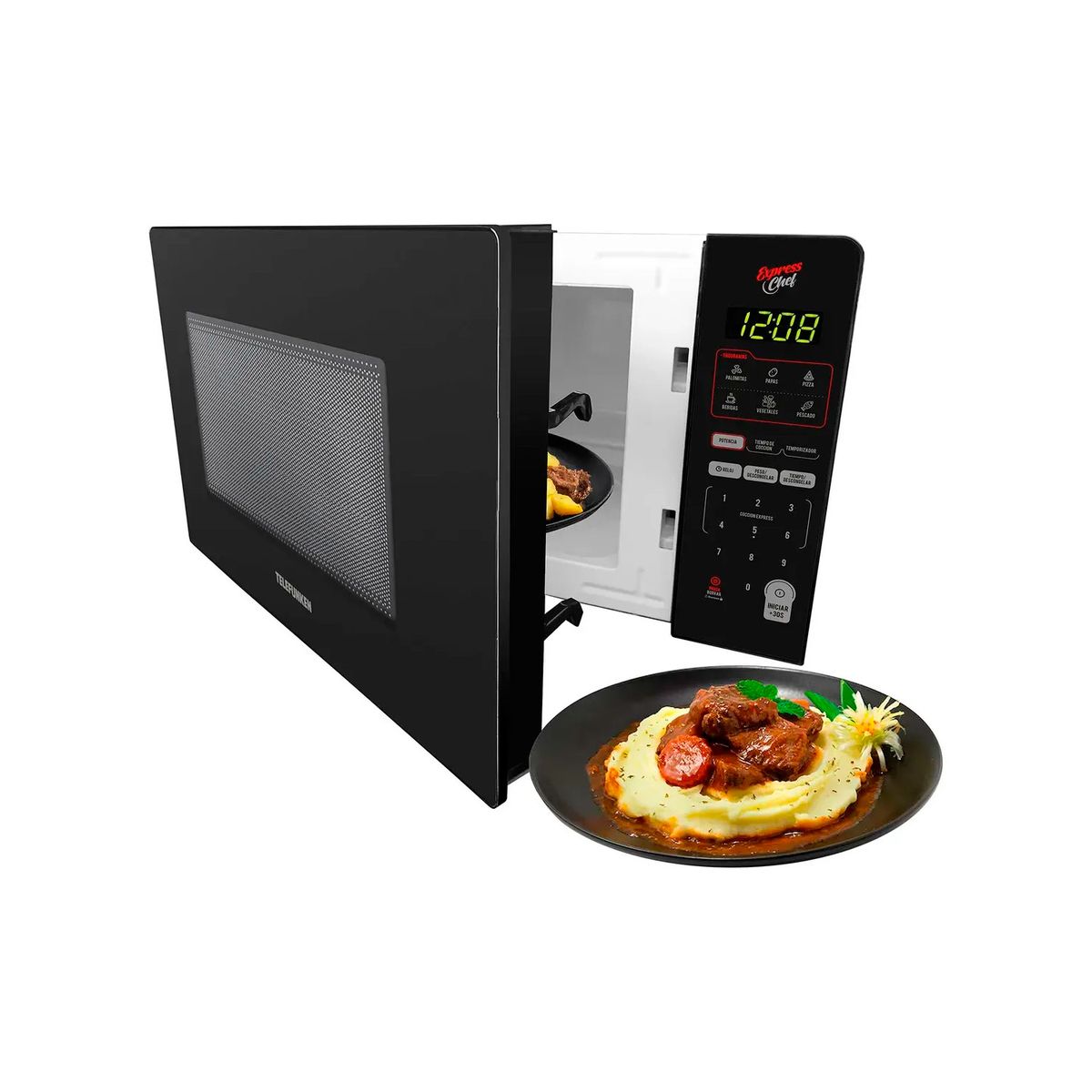 TELEFUNKEN - Horno Microondas Telefunken TFK-26LD 26L 900W