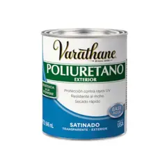 RUST OLEUM - Barniz Poliuretano Para Madera Satinado Exterior 946ml