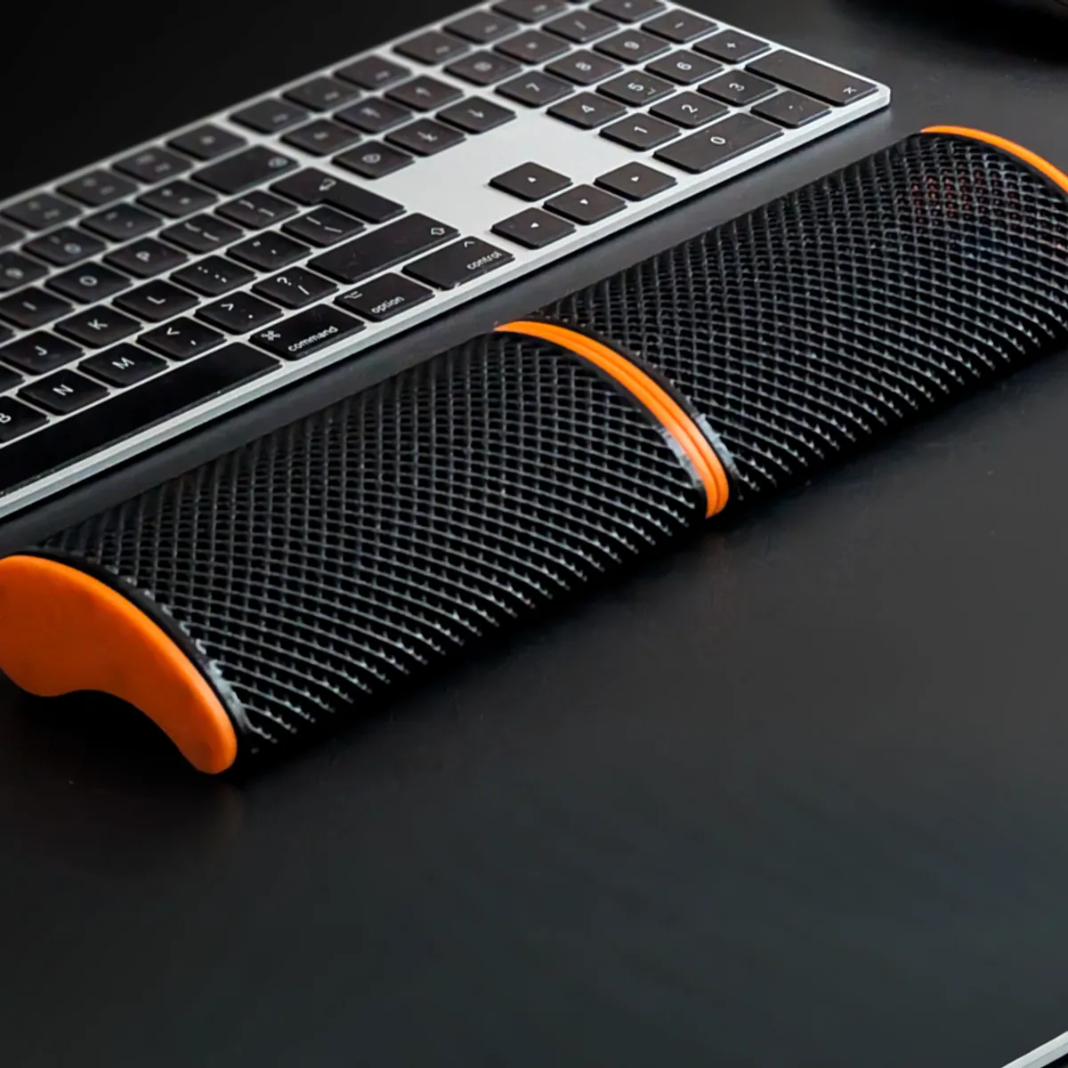 GENERICO - Reposa Muñeca modular para teclado - Diseño diamante