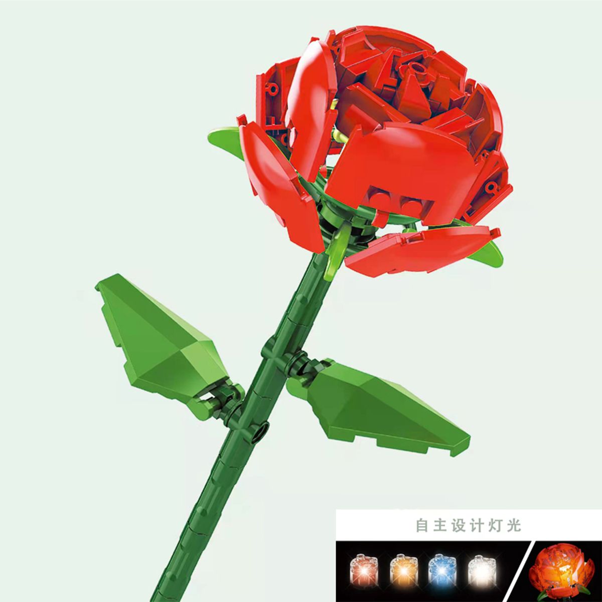GENERICO - BloomBlock Rosa Roja