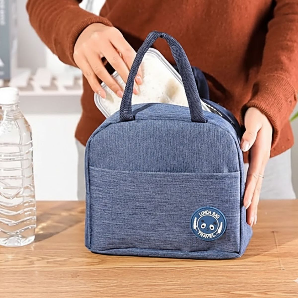 GENERICO - Lonchera Bolso Térmico Vianda Impermeable Portátil