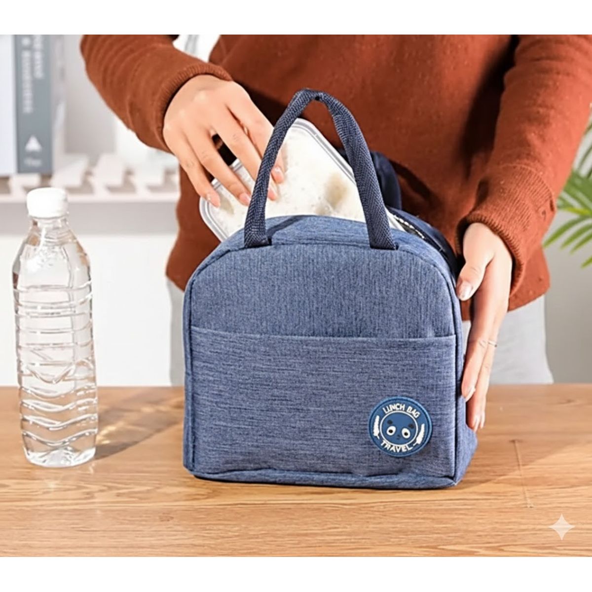 GENERICO - Lonchera Bolso Térmico Vianda Impermeable Portátil