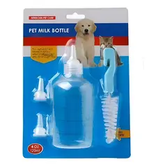 GENERICO - Pet Milk Bottle Mamadera Para Mascotas Cachorros Perro Gato 120ml