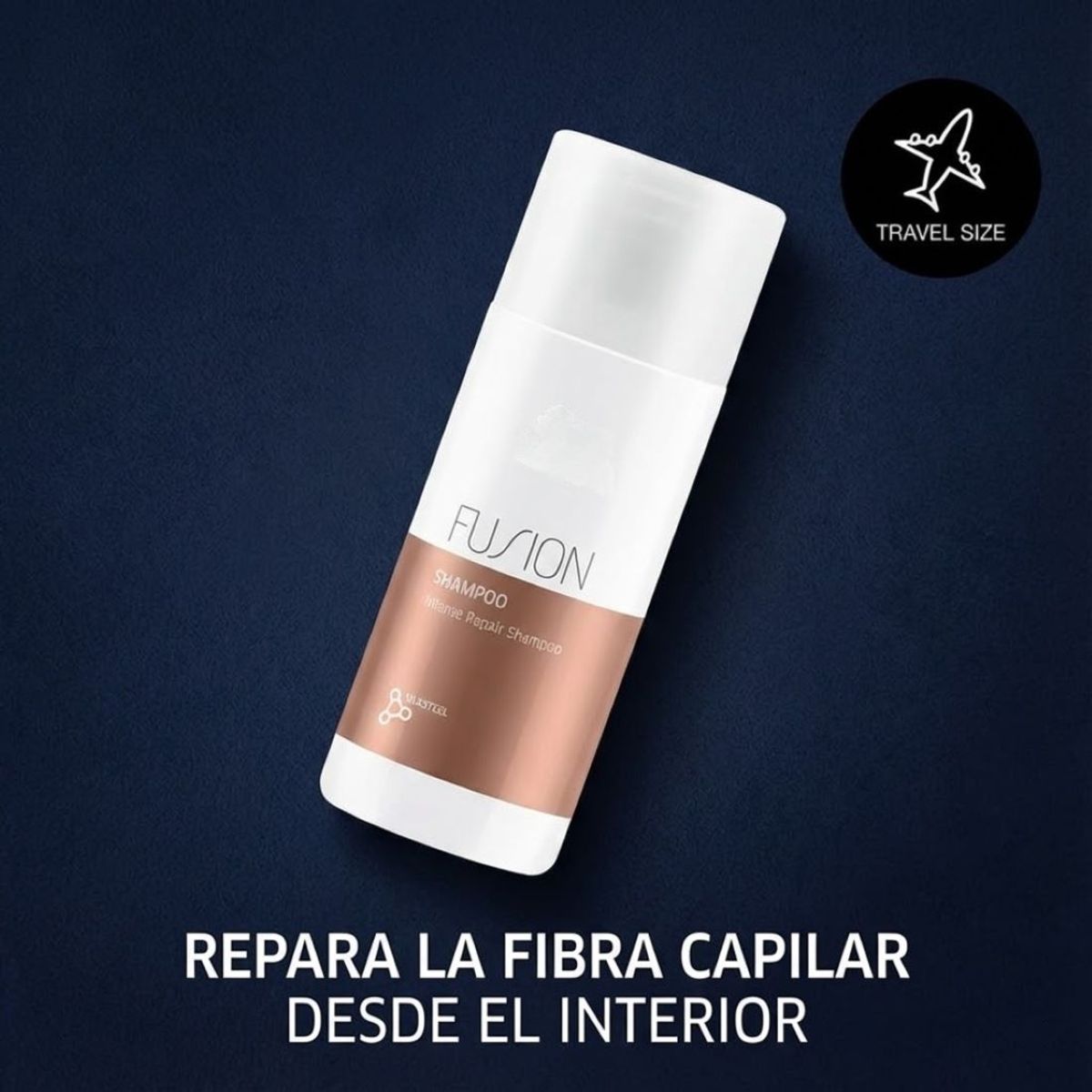 WELLA - Shampoo Travel Fusion Reparación intensa 50ml