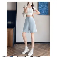 VELVET - Bermudas Lino Aurelia Negro