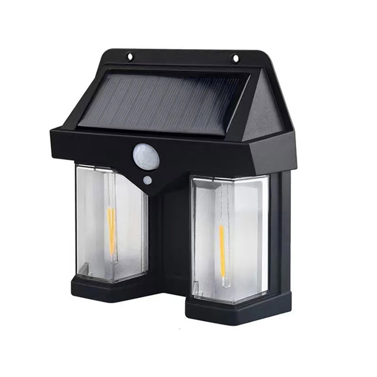 Aplique Solar Dos Leds con Sensor de Movimiento, marca GENERICO - Foto 2