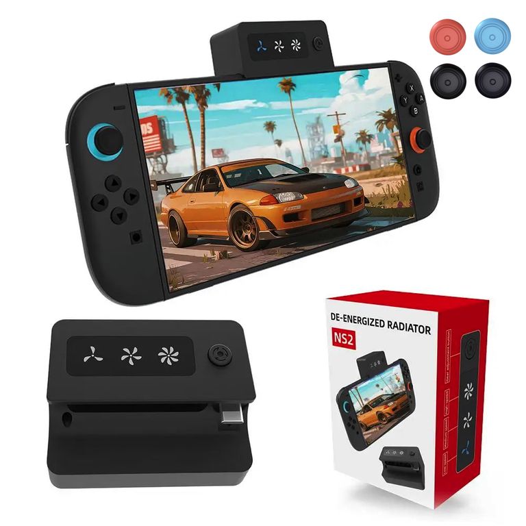 GENERICO Ventilador Radiador Version+ Mejorada Para Nintendo Switch 2