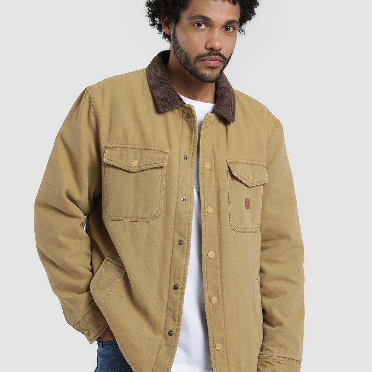 KAYA UNITE - Chaqueta Hombre Clásica Canvas