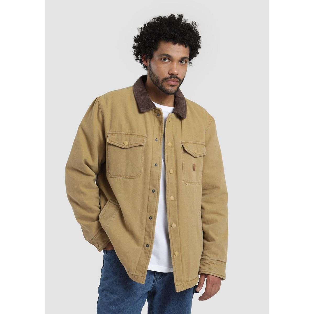 KAYA UNITE - Chaqueta Hombre Clásica Canvas