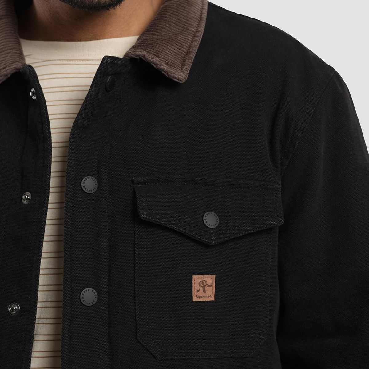 KAYA UNITE - Chaqueta Hombre Clásica Canvas