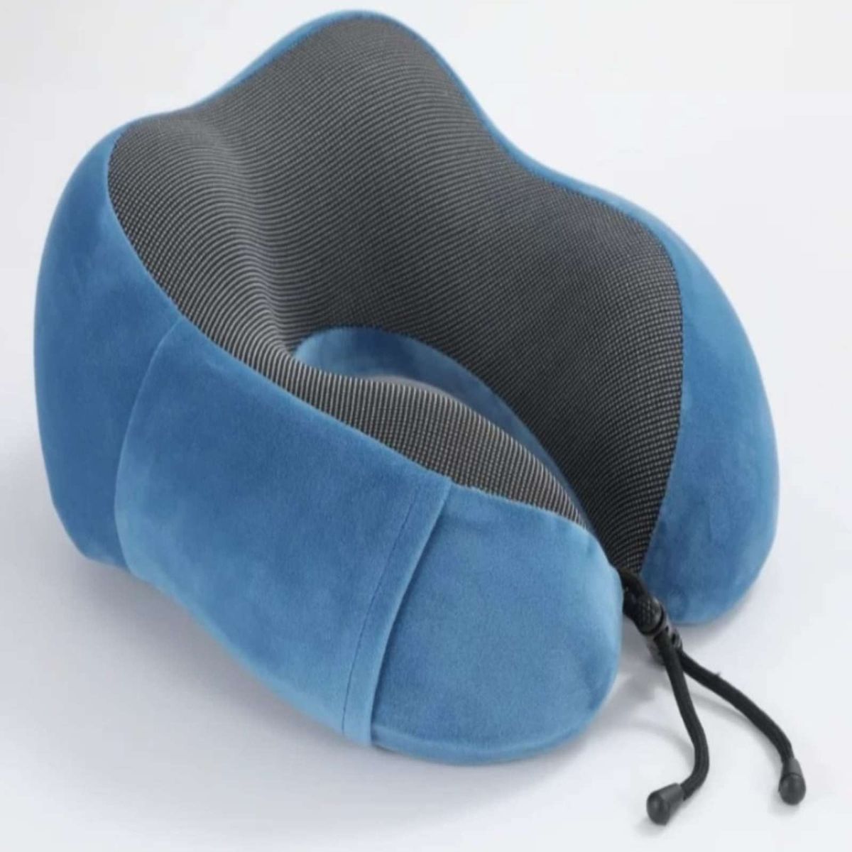 GENERICO - Cómoda Almohada De Cuello Viaje tela magnetica Azul
