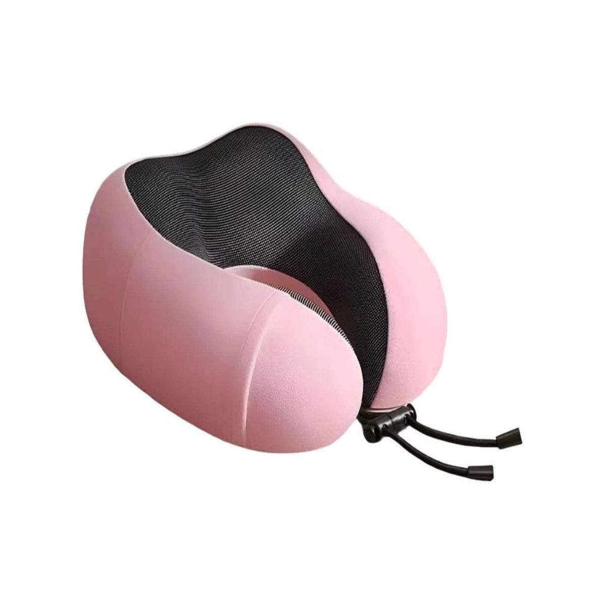 GENERICO - Cómoda Almohada De Cuello Viaje tela magnetica Rosa