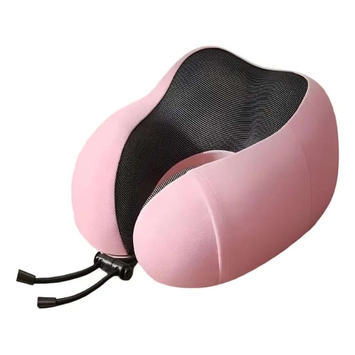 GENERICO - Cómoda Almohada De Cuello Viaje tela magnetica Rosa