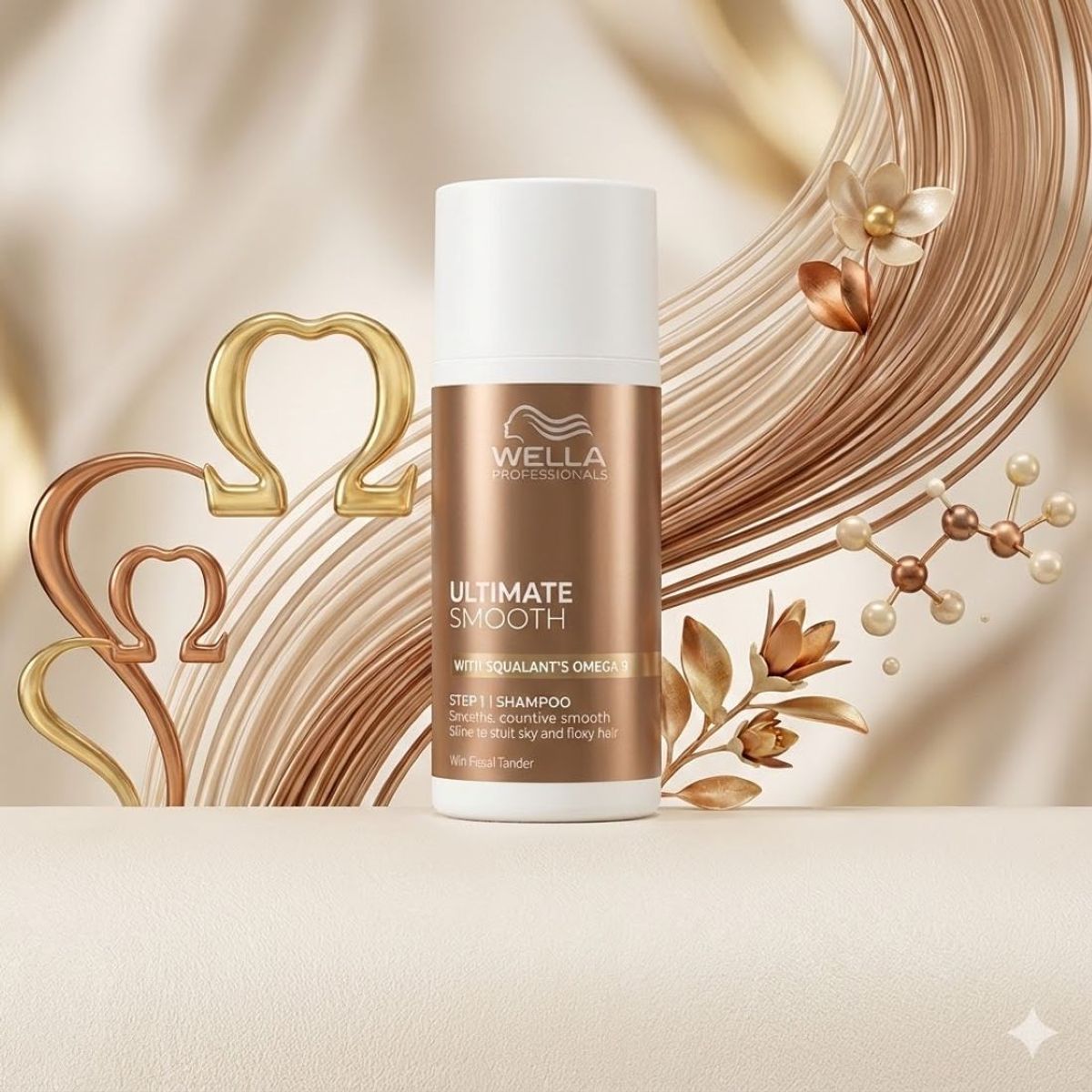 WELLA - Shampoo Travel Ultimate Smooth Wella 50ml Paso1