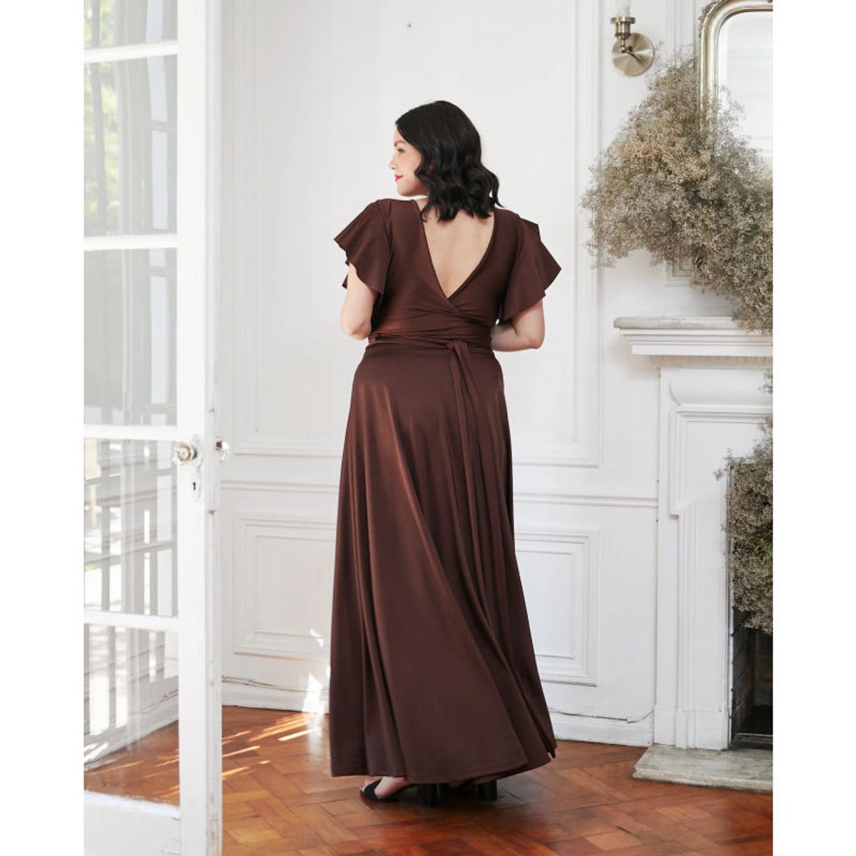 MI PLACARD - Conjunto de Fiesta Isa Dupont Chocolate
