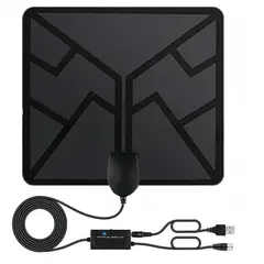 GENERICO - Antena Amplificada Interior Hdtv Digital 4k Televisión BELUG