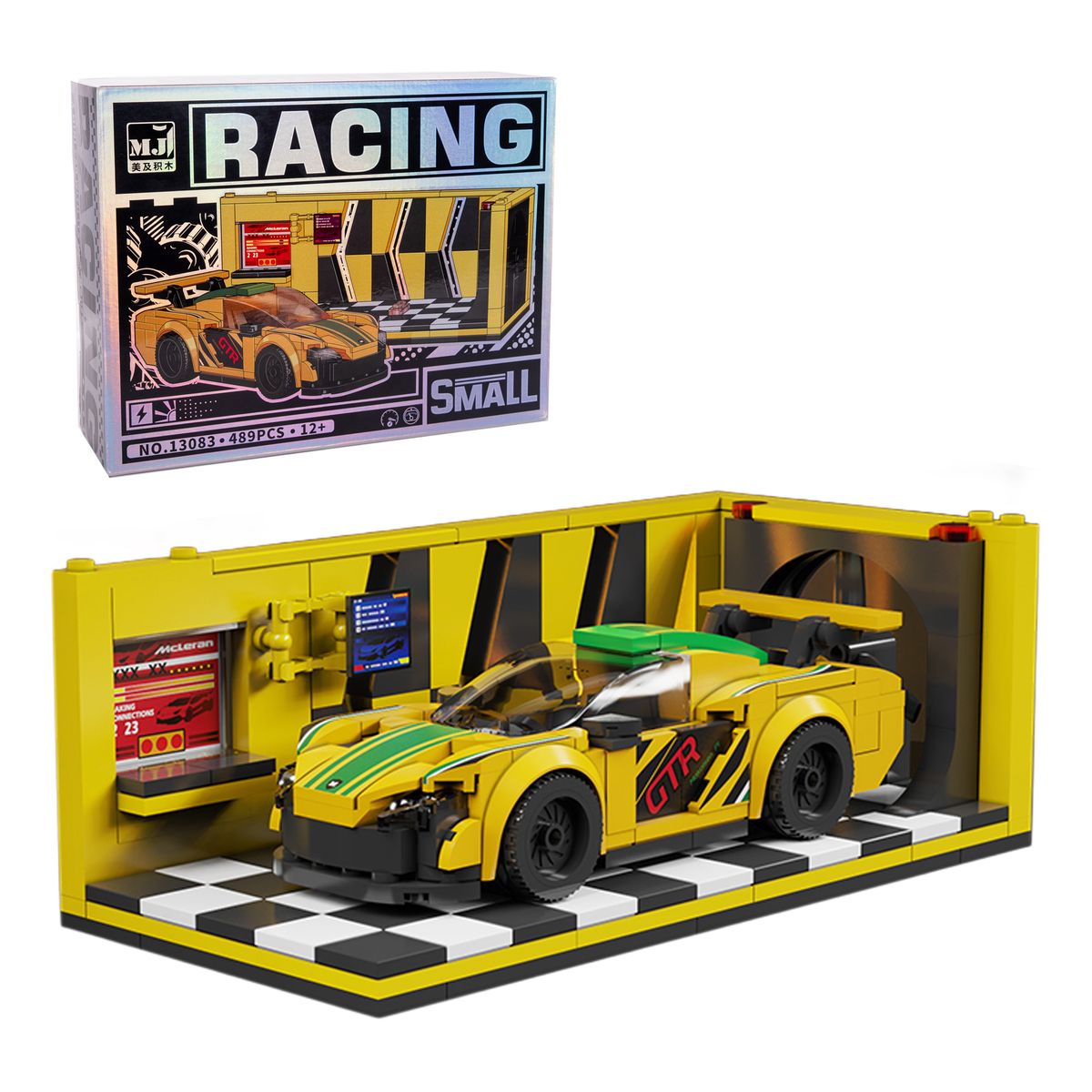 GENERICO - SpeedBlock Auto Amarillo