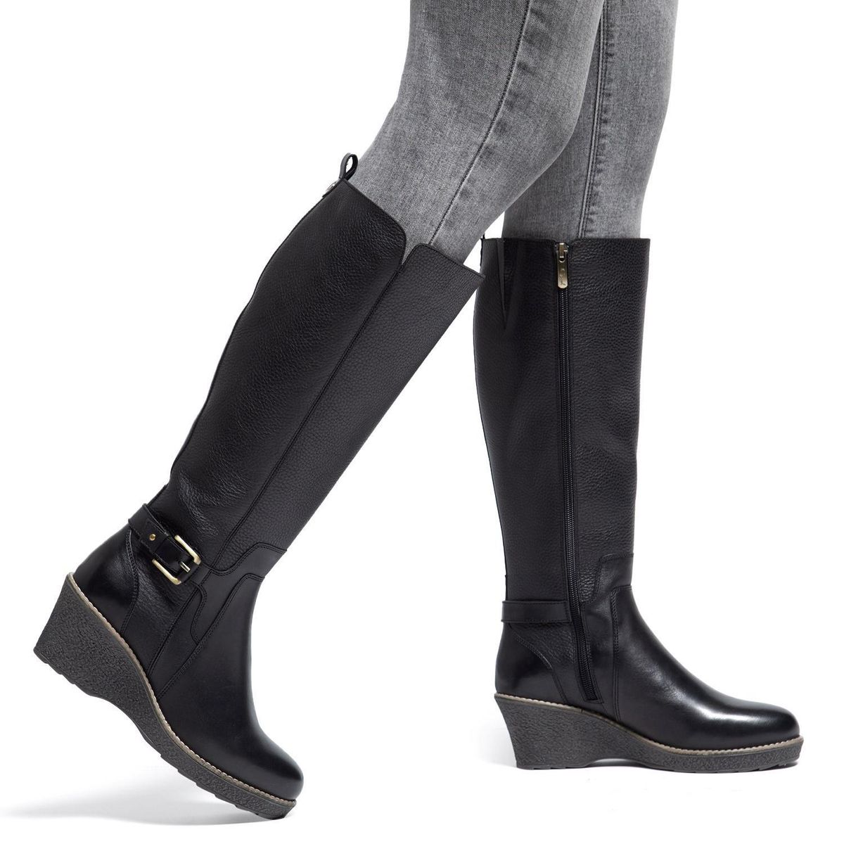 GACEL - Bota - Leda - Gacel - Negro