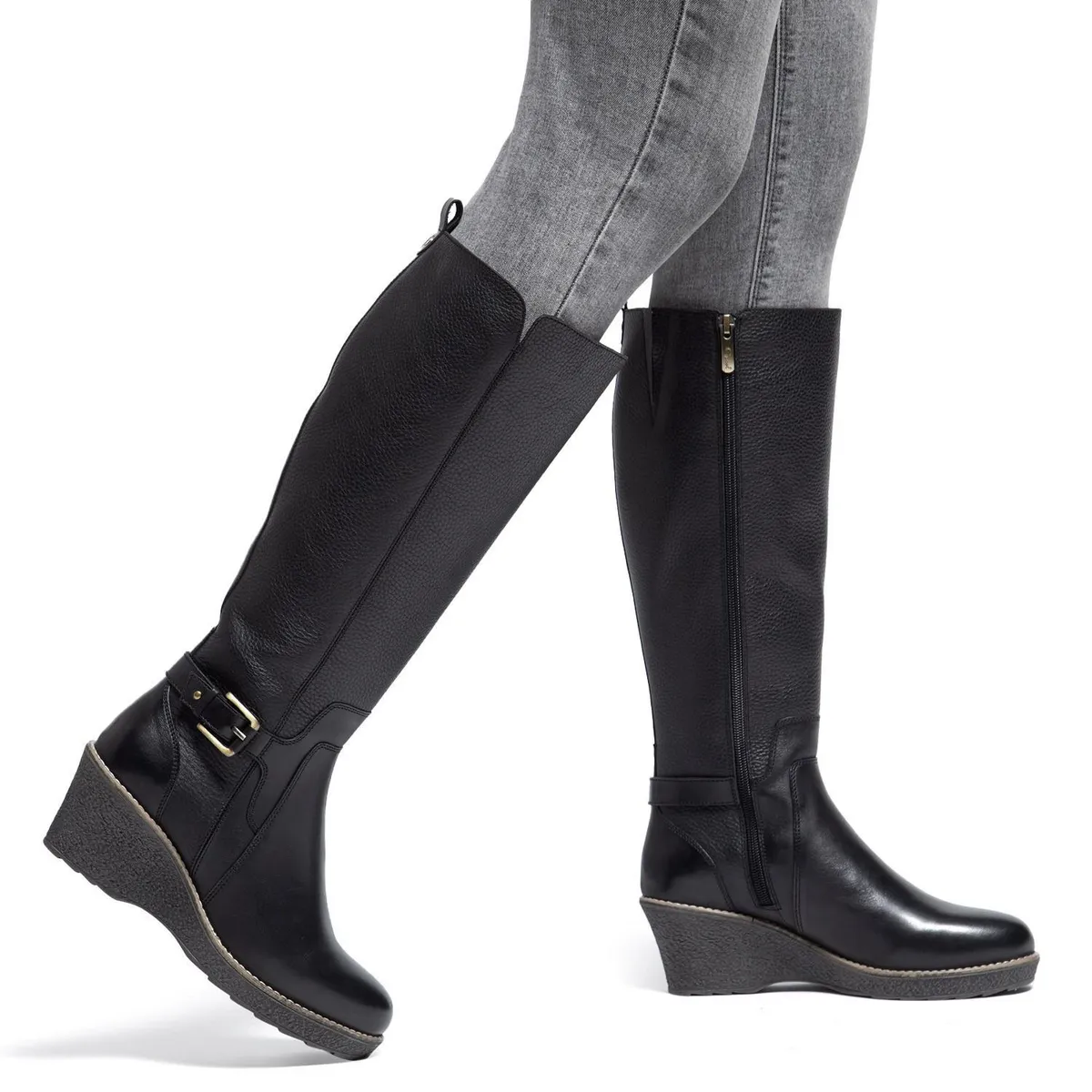 GACEL - Bota - Leda - Gacel - Negro
