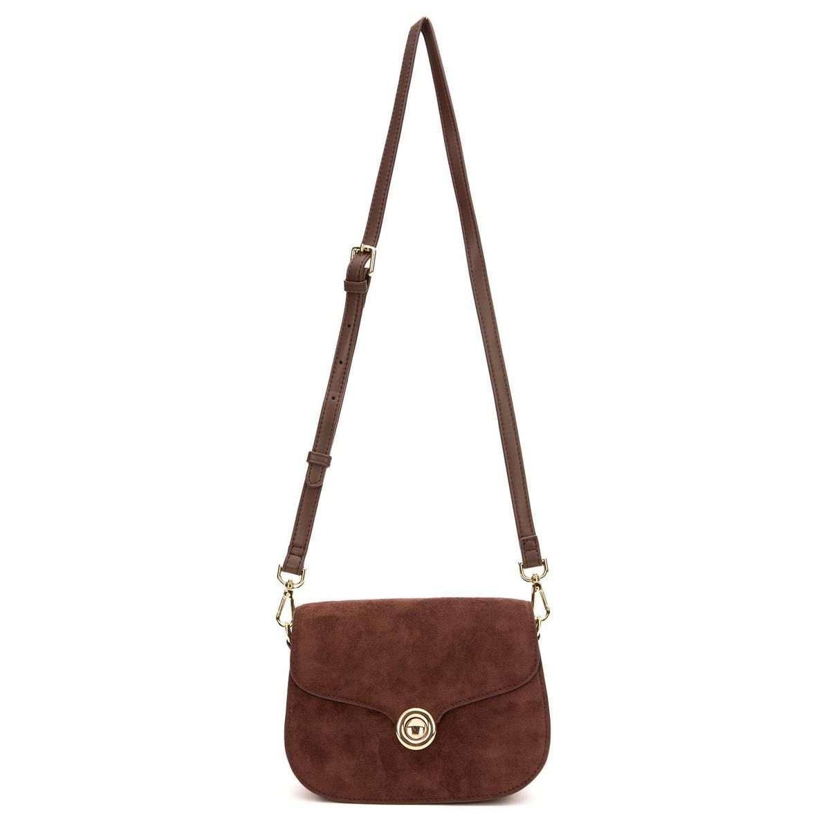 GACEL - Cartera - Retro con Tapa - Gacel - Chocolate
