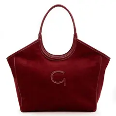 GACEL - Cartera - Dos Asas Grande - - Burdeo