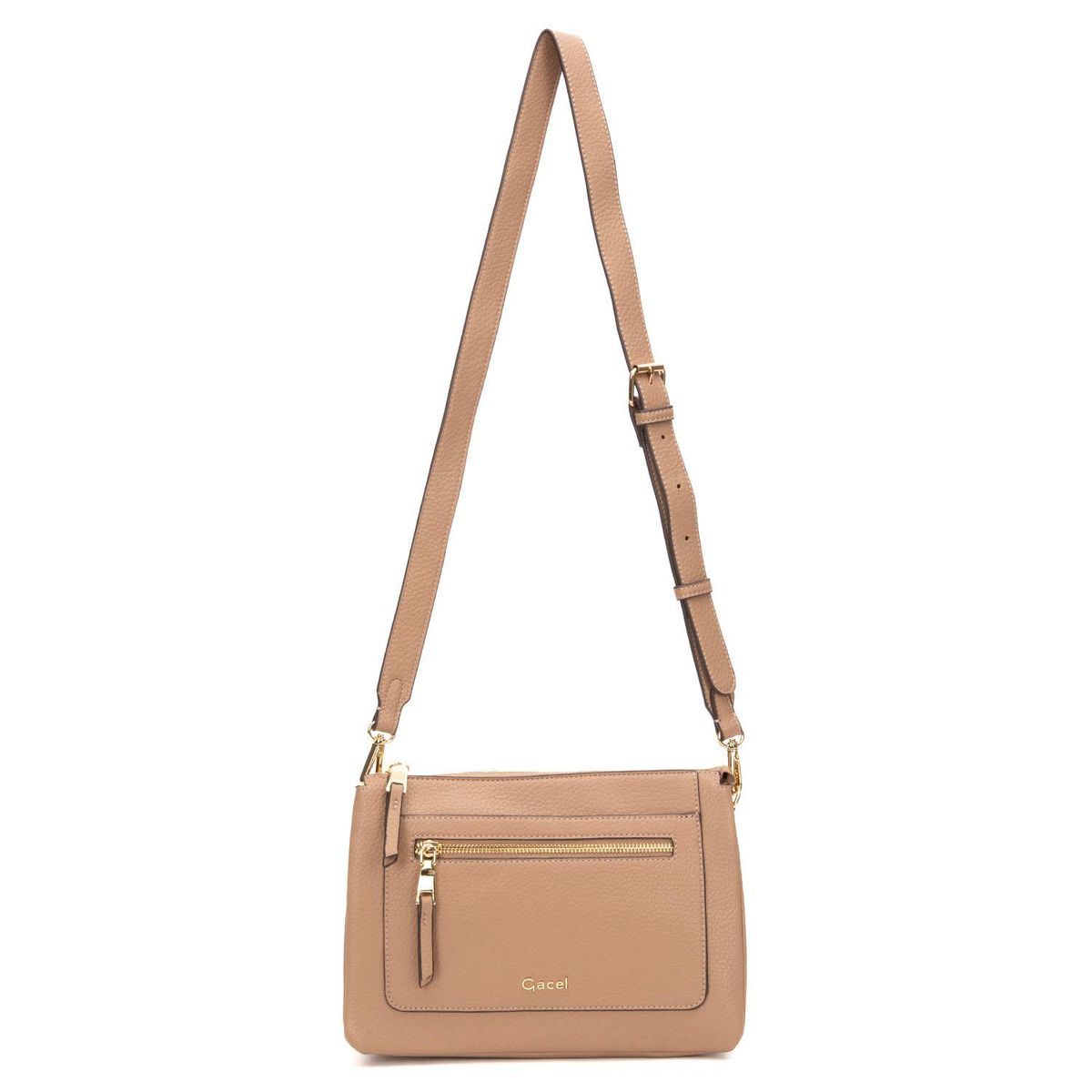 GACEL - Cartera - Bandolera Grande - Gacel - Taupe