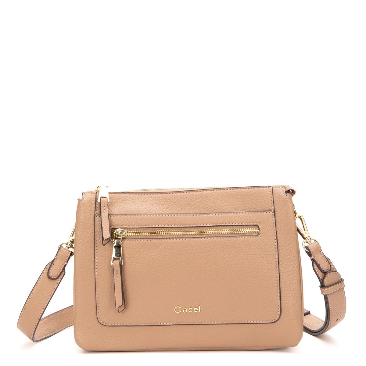 GACEL - Cartera - Bandolera Grande - Gacel - Taupe