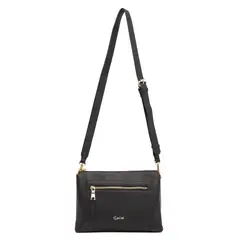 GACEL - Cartera - Bandolera Grande - - Negro