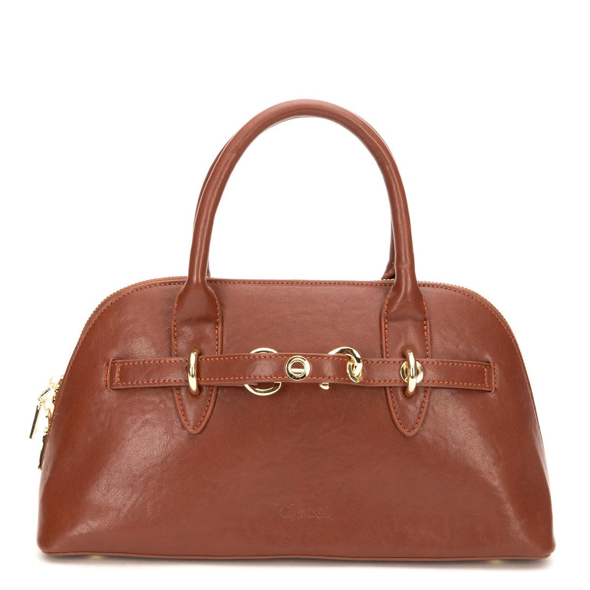 GACEL - Cartera - Dos Asas Pequeña - Gacel - Tostado