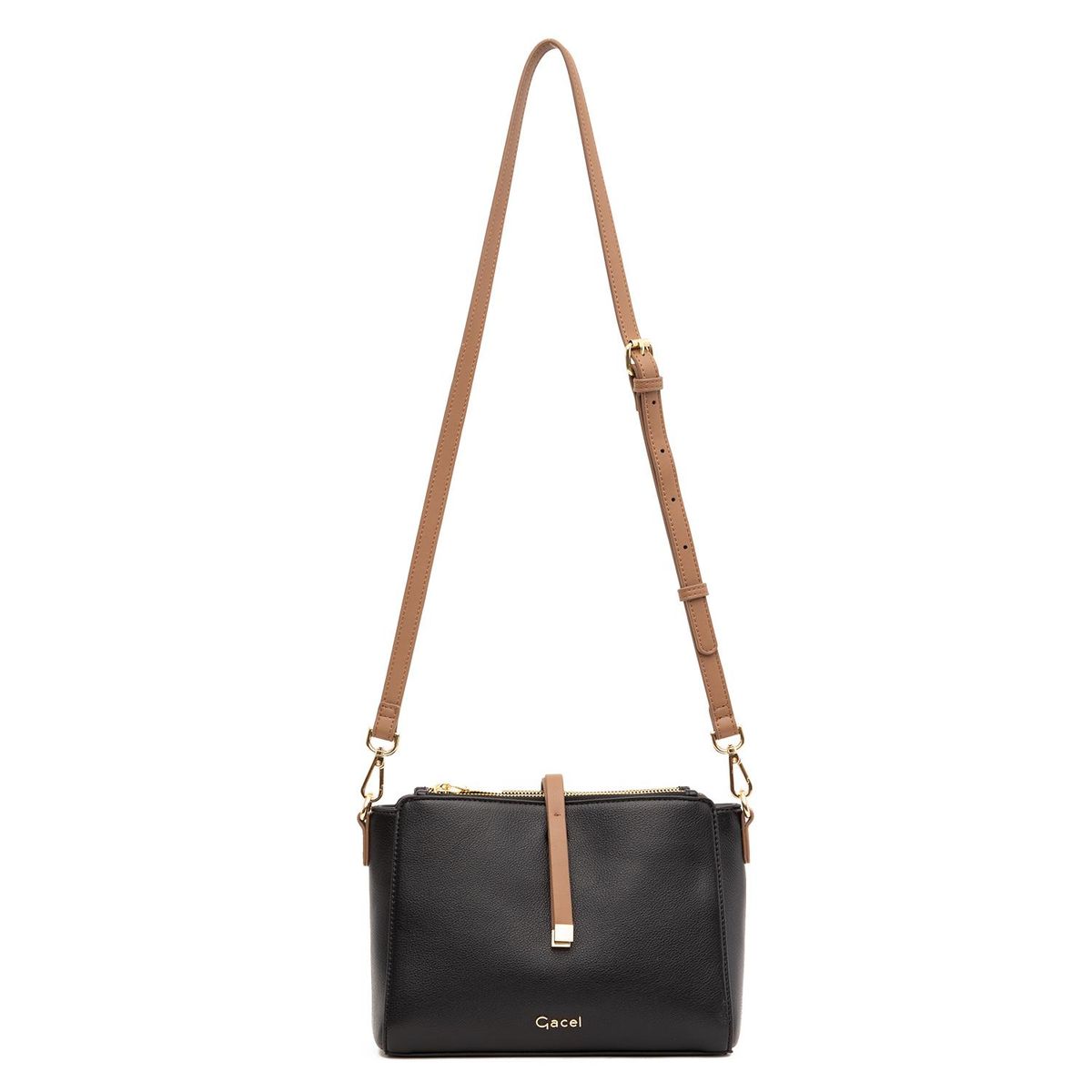 GACEL - Cartera - Bandolera Grande - Gacel - Negro
