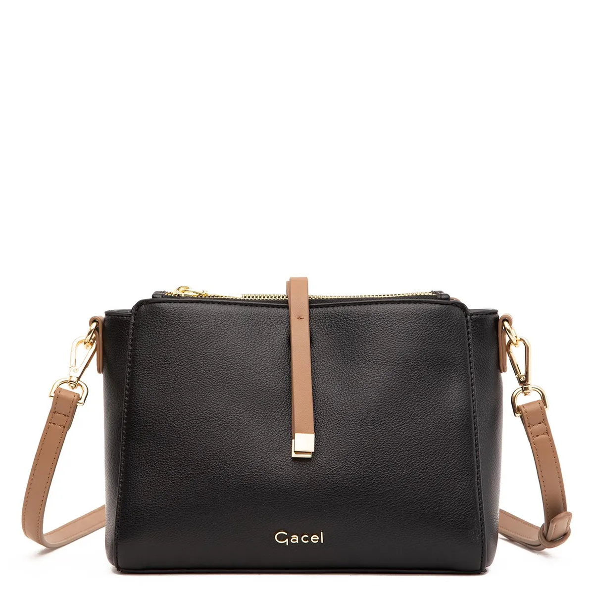 GACEL - Cartera - Bandolera Grande - Gacel - Negro