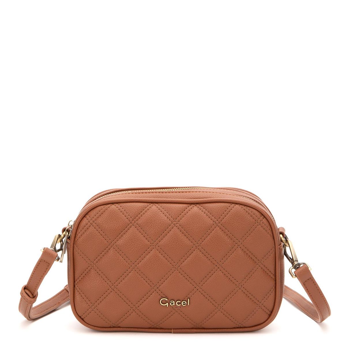 GACEL - Cartera - Bandolera Grande - Gacel - Tostado