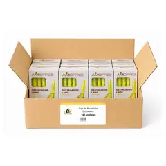 GENERICO - Caja de Resaltador Destacador - Caja 144 uds - Verde - Tamano Unico