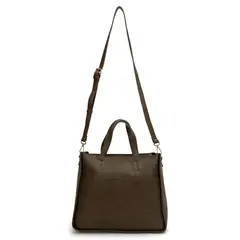 GACEL - Cartera - Dos Asas Grande - - Olivo