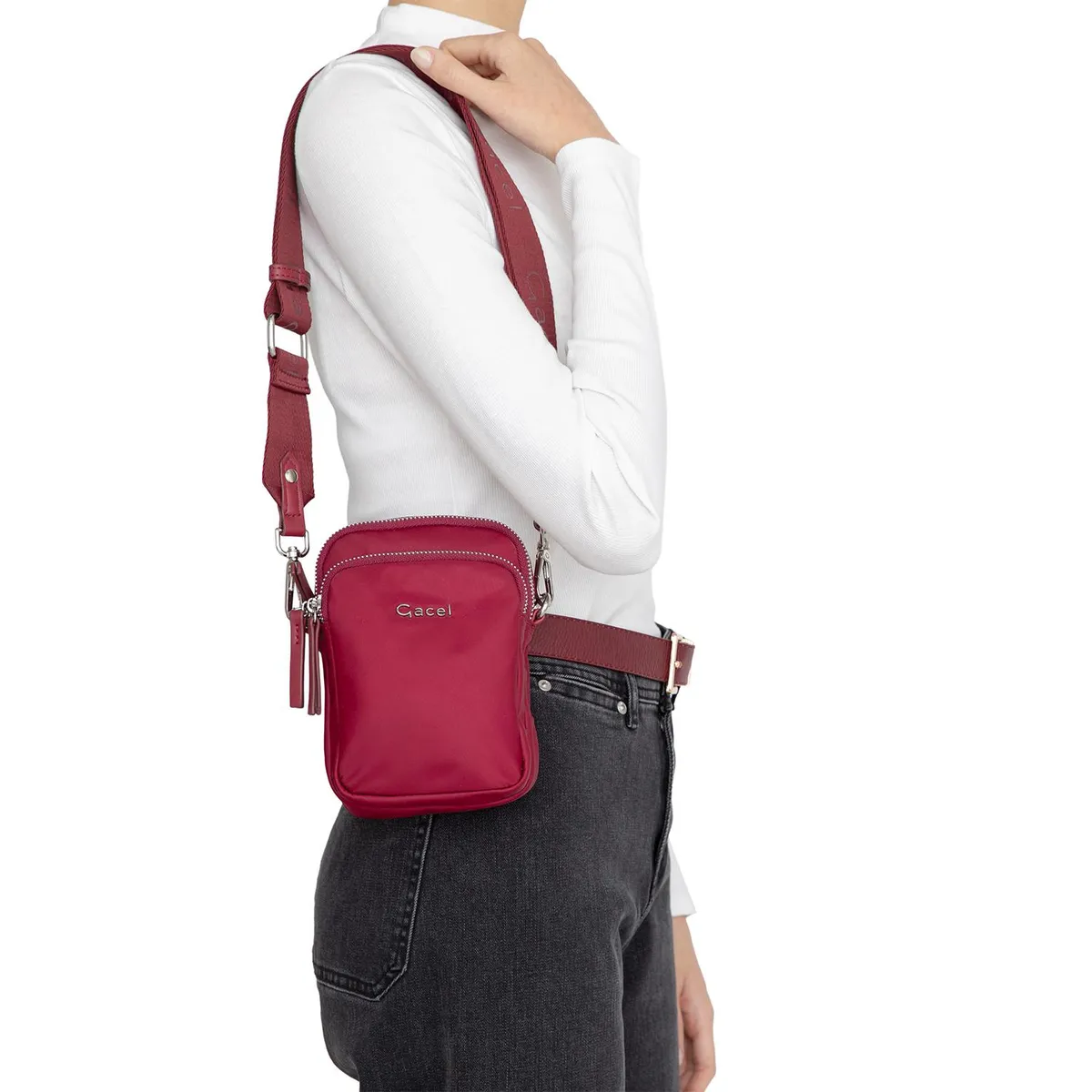GACEL - Cartera - Bandolera Pequeña - Gacel - Burdeo