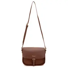 GACEL - Cartera - Bandolera Grande - - Chocolate
