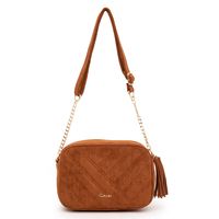 Cartera - Bandolera Grande - - Tostado