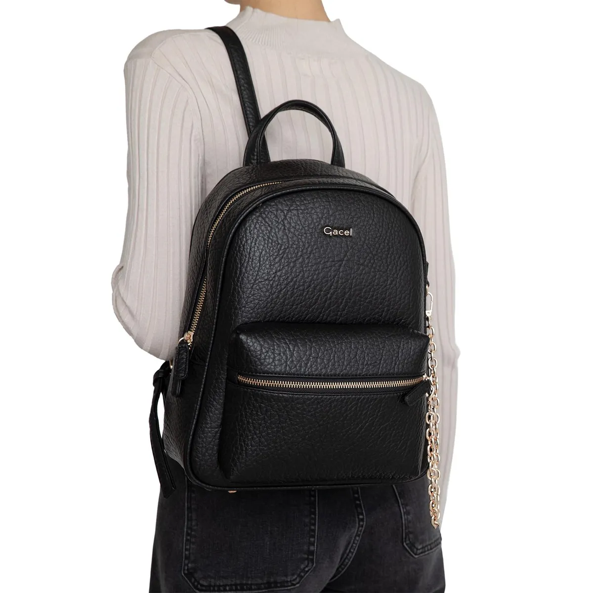 GACEL - Mochila - Grande - Gacel - Negro
