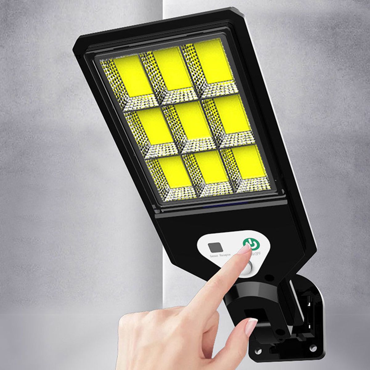GENERICO - Mini Foco Solar Led Exterior con Control