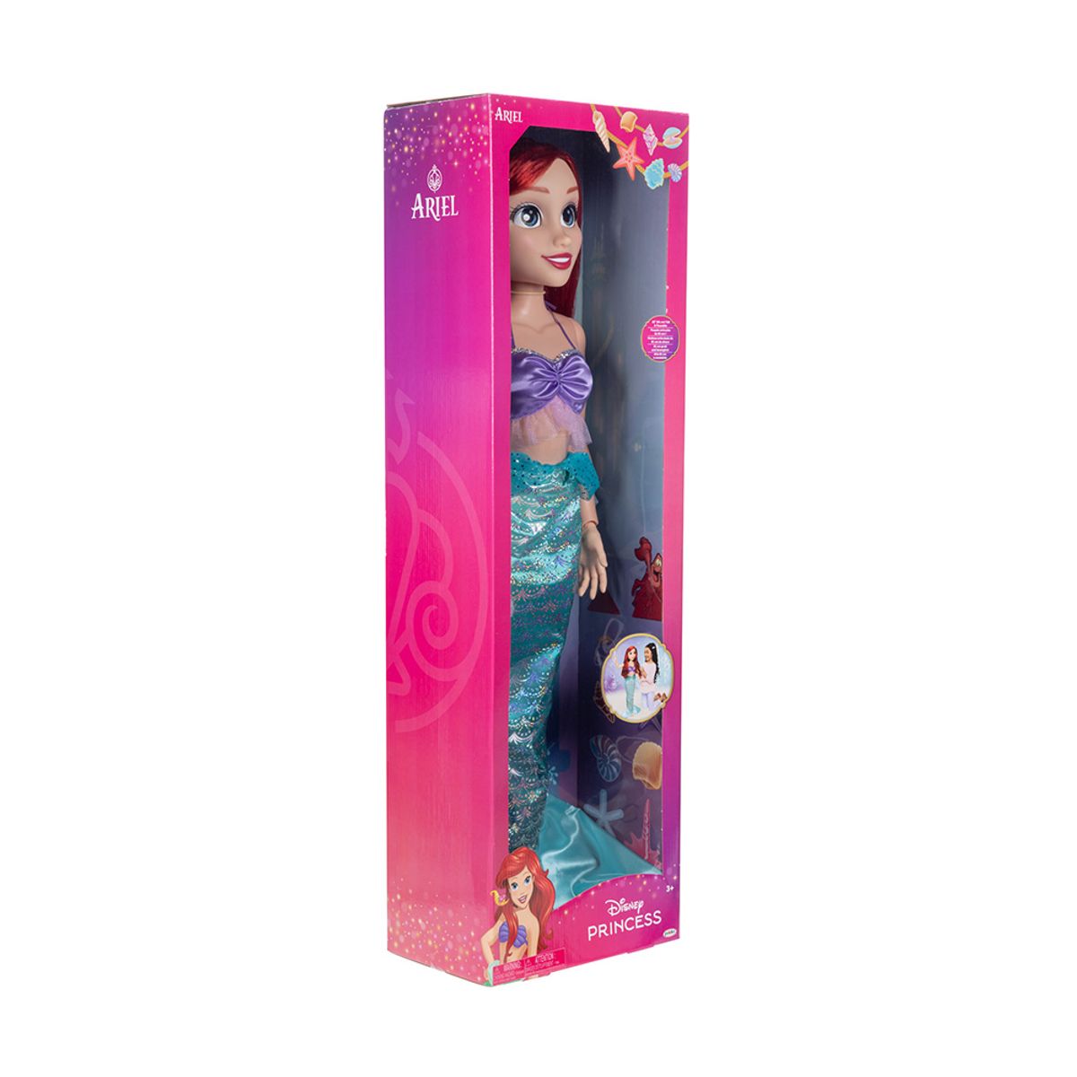DISNEY - Muñeca My Size 90 Cm Ariel De Disney