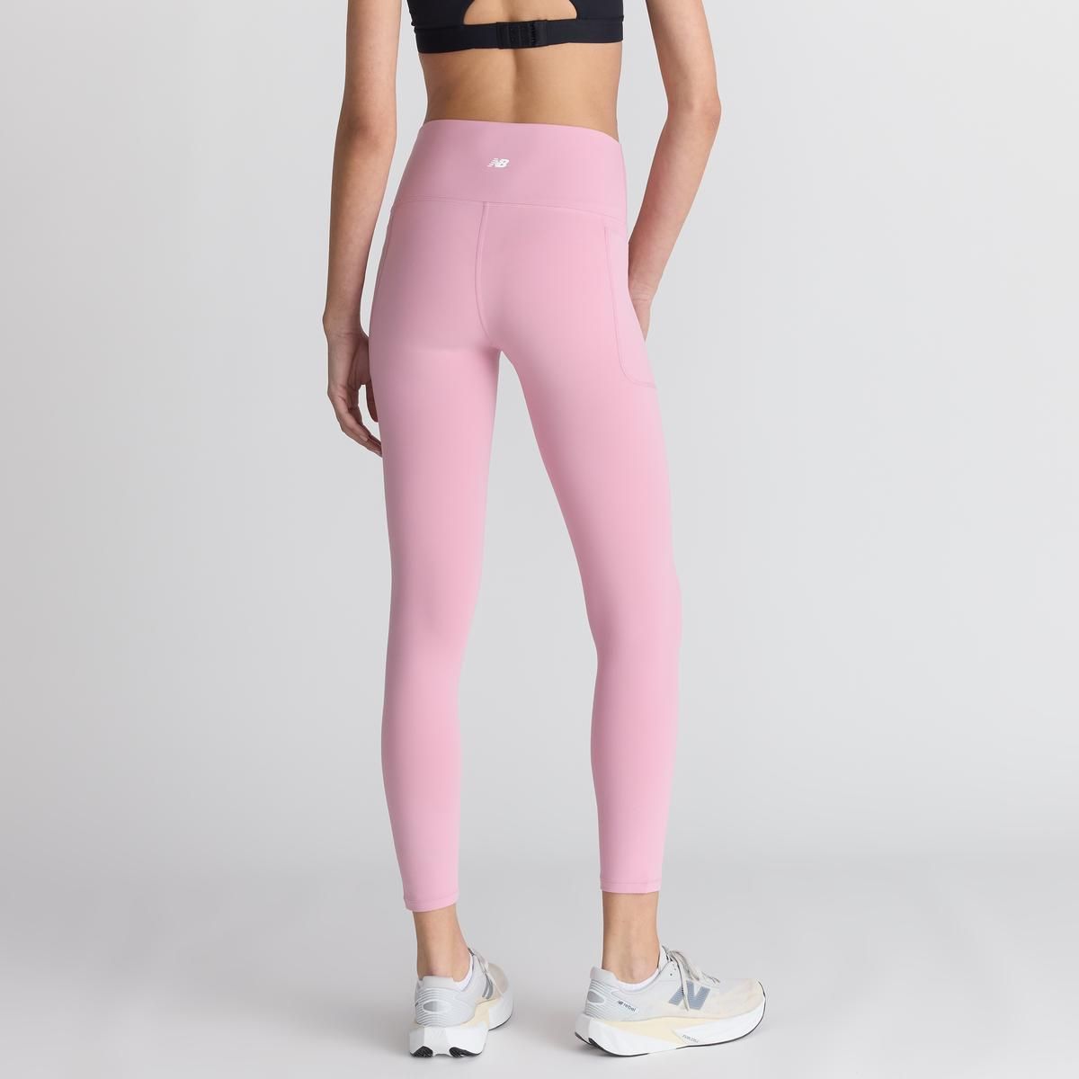 NEW BALANCE - Calzas Mujer New Balance Harmony Pocket High Rise Rosada