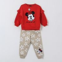 Conjunto Buzo Niña Vuelos Minnie Rojo