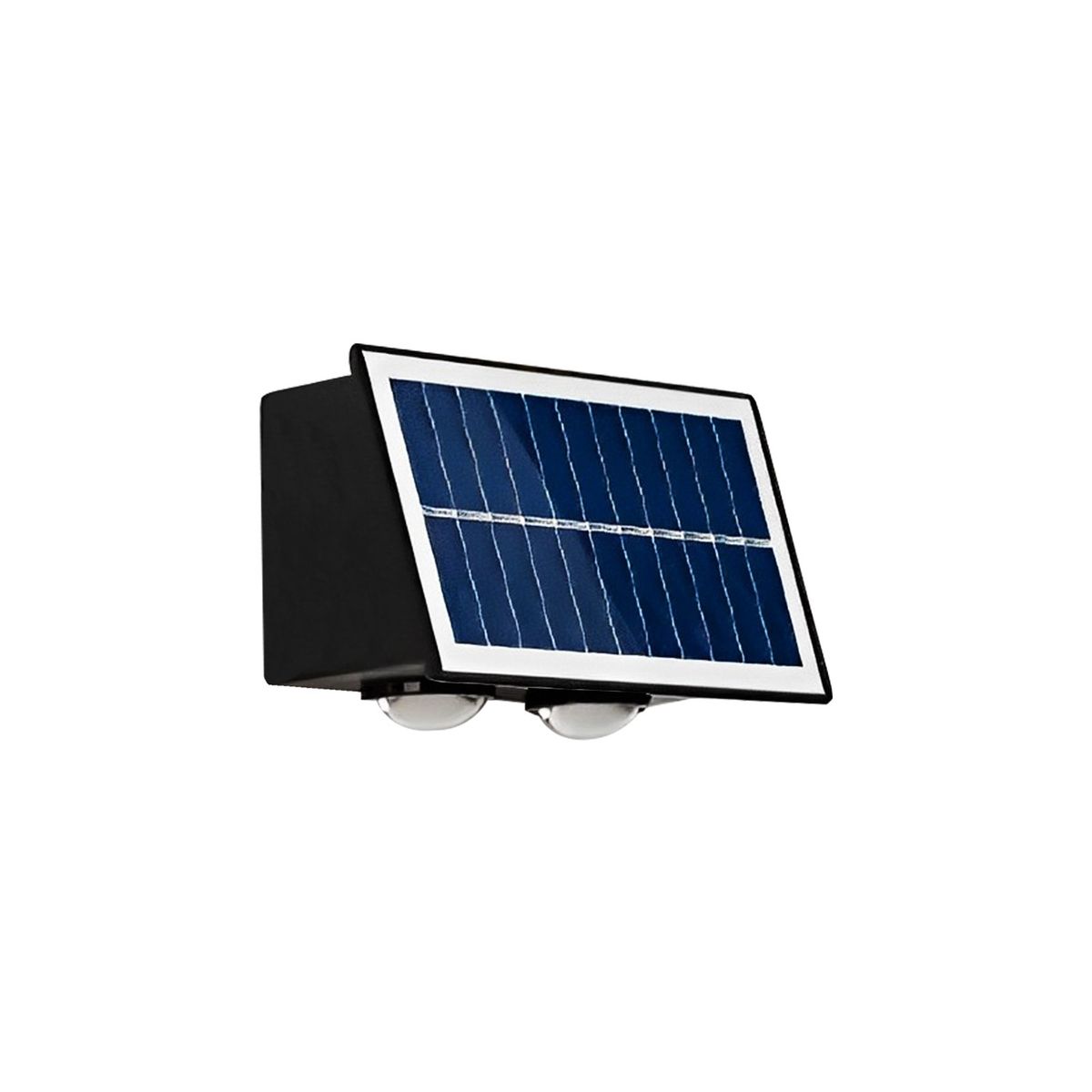 GENERICO - Aplique Solar Muro Exterior Diseño Moderno Luz Cálida