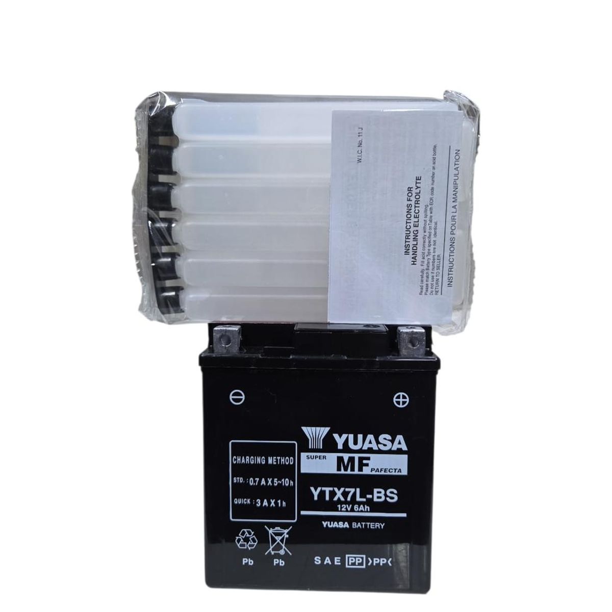 GENERICO - Bateria para Moto Honda NX 190  CB 190R  XR 190L Japonesa