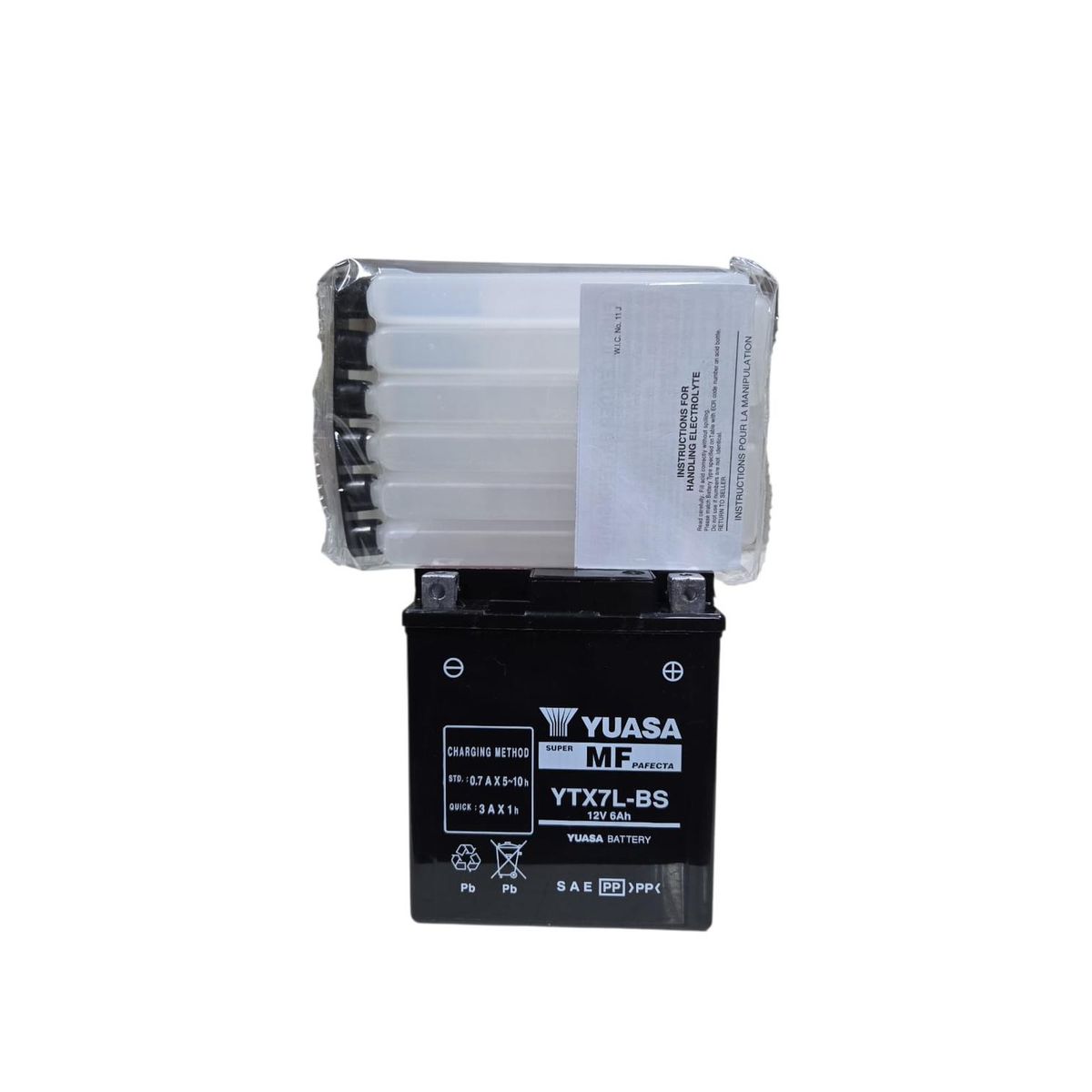 GENERICO - Bateria para Moto Honda NX 190  CB 190R  XR 190L Japonesa