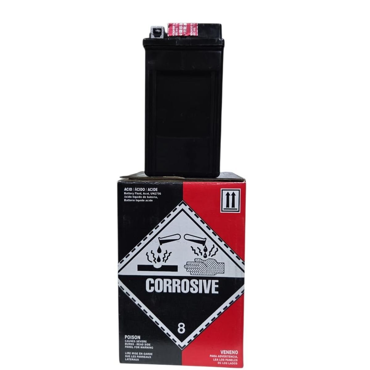 GENERICO - Bateria para Moto Honda NX 190  CB 190R  XR 190L Japonesa