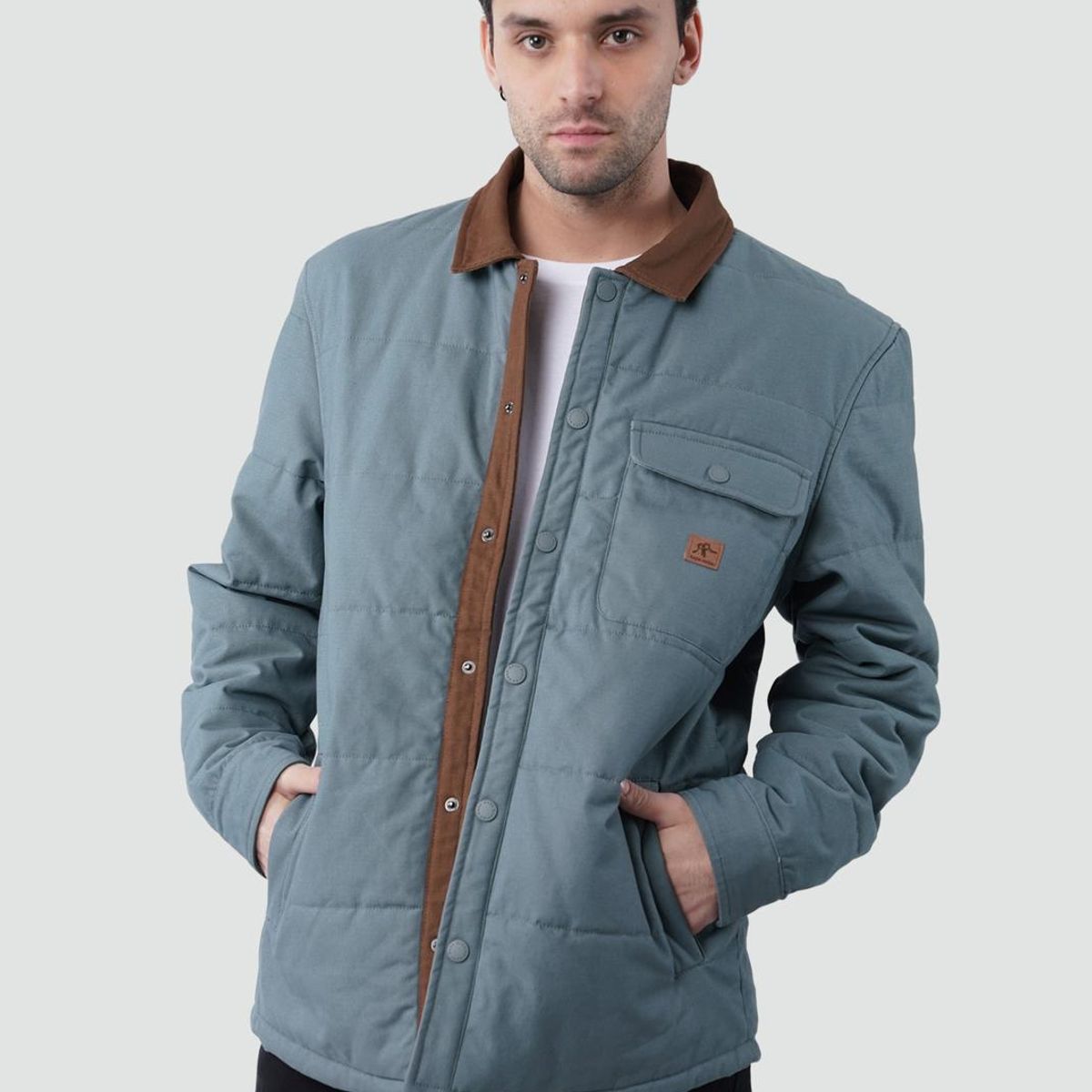 KAYA UNITE - Chaqueta Hombre Acolchada Yuka Canvas