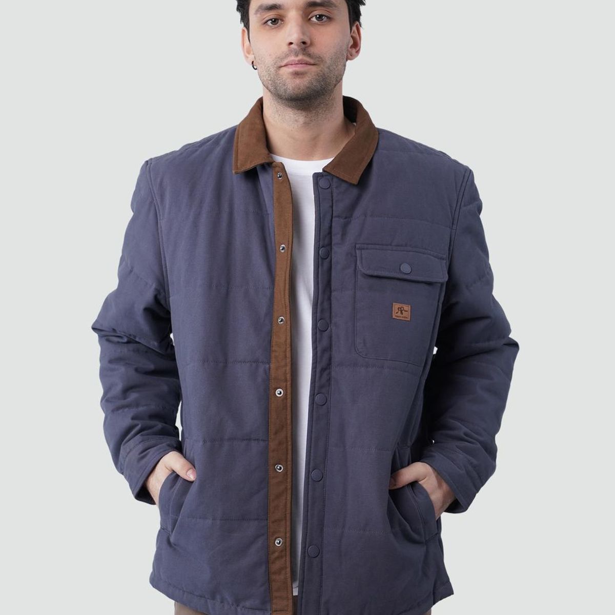 KAYA UNITE - Chaqueta Hombre Acolchada Yuka Canvas